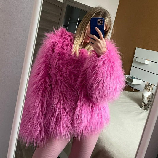 WW | Plus Size Faux Fur Winter Coat for Women