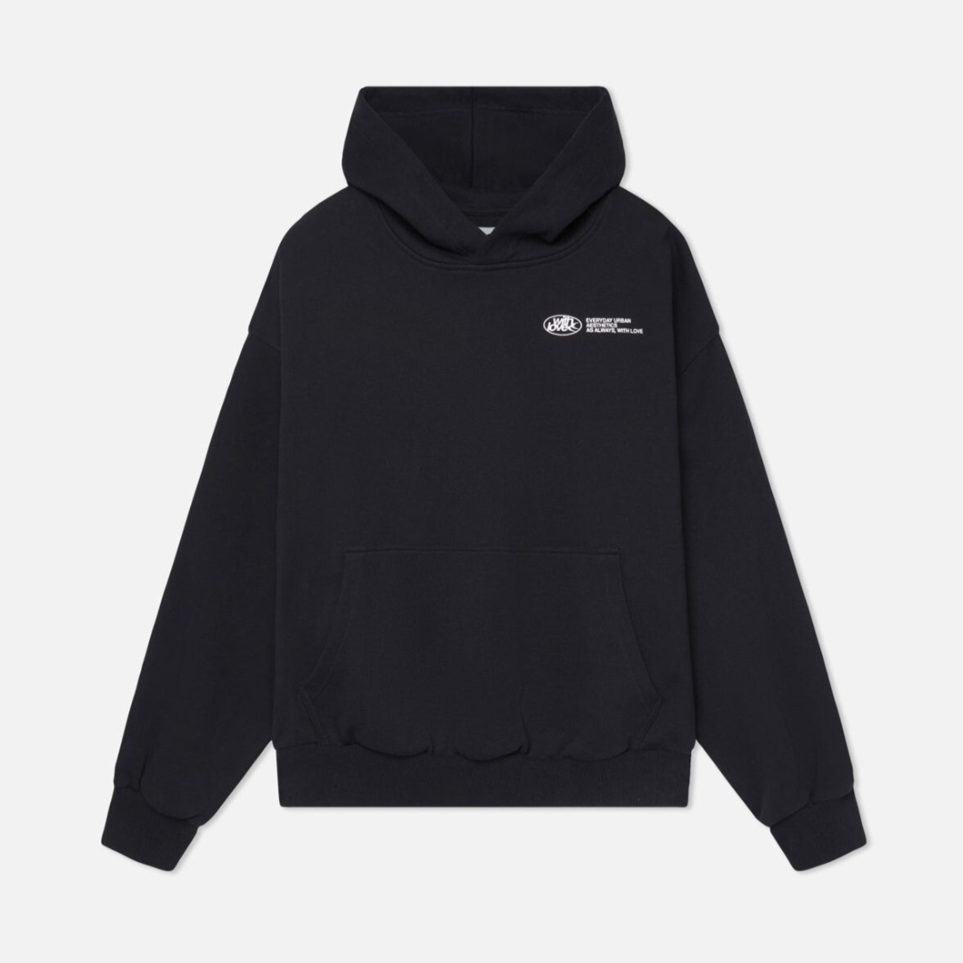 WW | Kapuzenpullover Lockere Passform Bequem Pullover Kapuzenpullover Unisex Kapuzenpullover