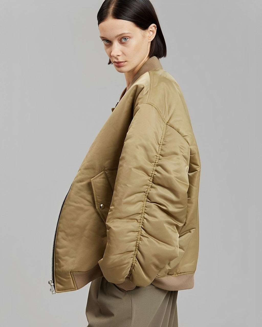 WW | Warm Padded Winter Bomber Jacket for Women