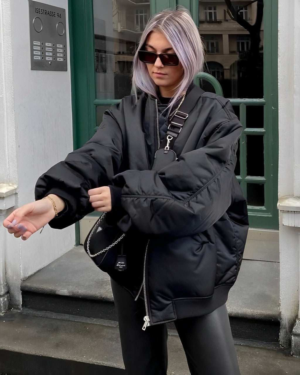 WW | Warm Padded Winter Bomber Jacket for Women