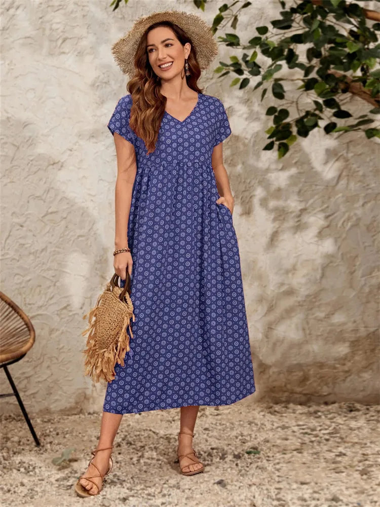 WW | Geräumig, Lässiges Vintage-Kleid
