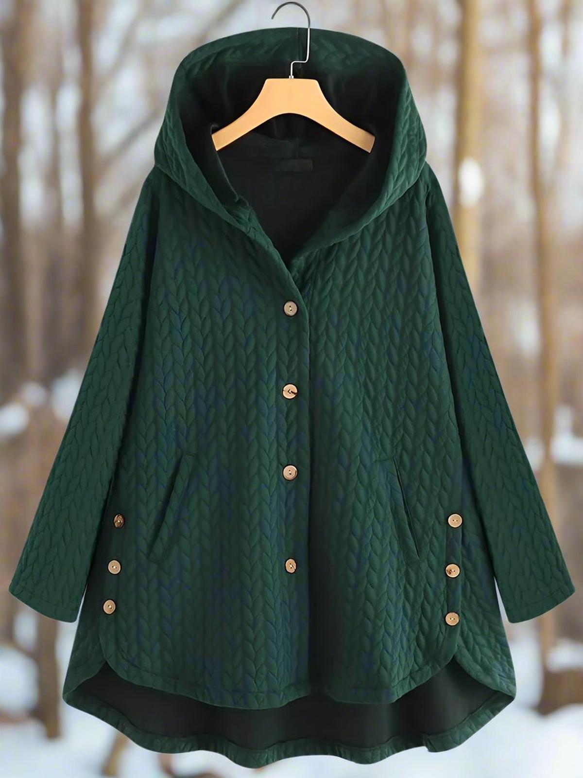 WW | Women's Oversized Quilted Hooded Puffer Jacket