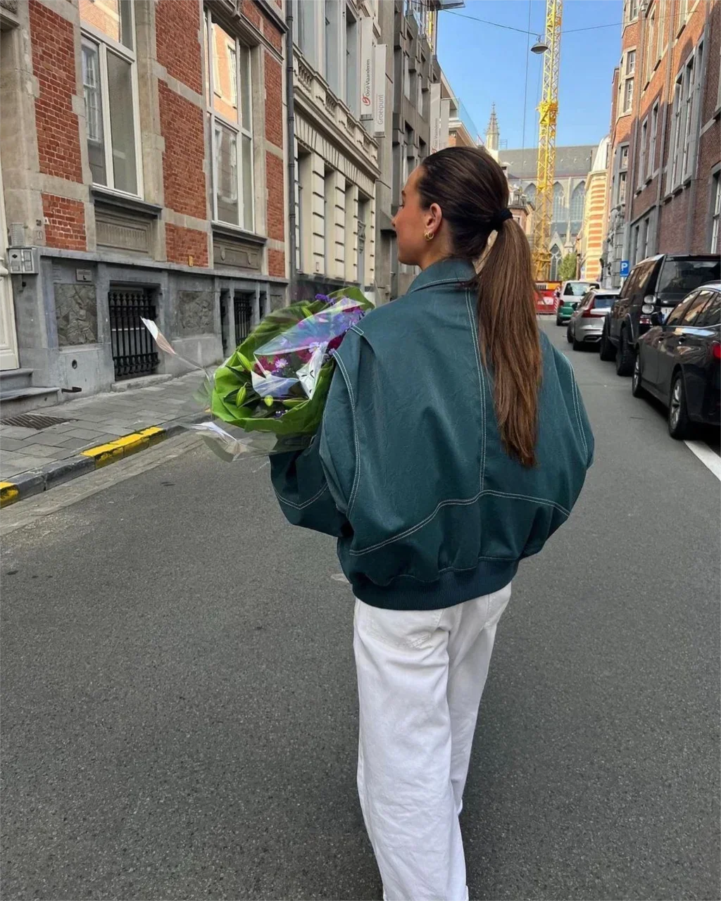 WW | BomberJacke Damen BomberJacke mit Reißverschluss für Den Herbst