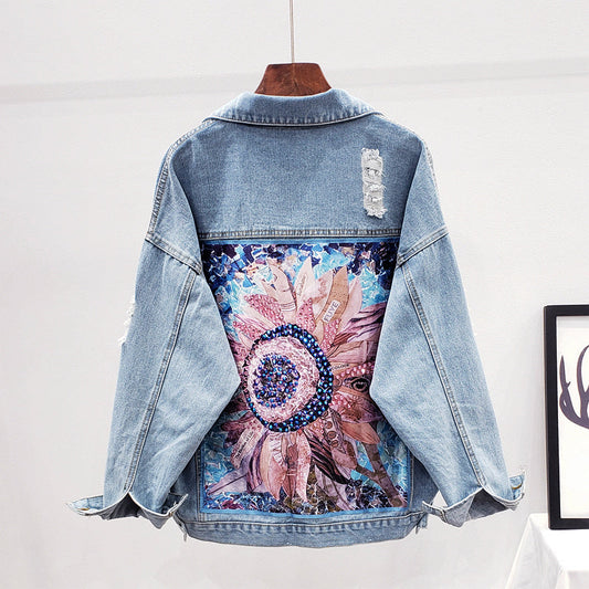 WW | Oversized Jeansjacke für Damen | Stilvoll und Bequem