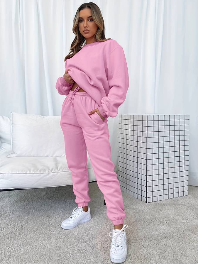 WW | Oversized Damen-Sweat-Set