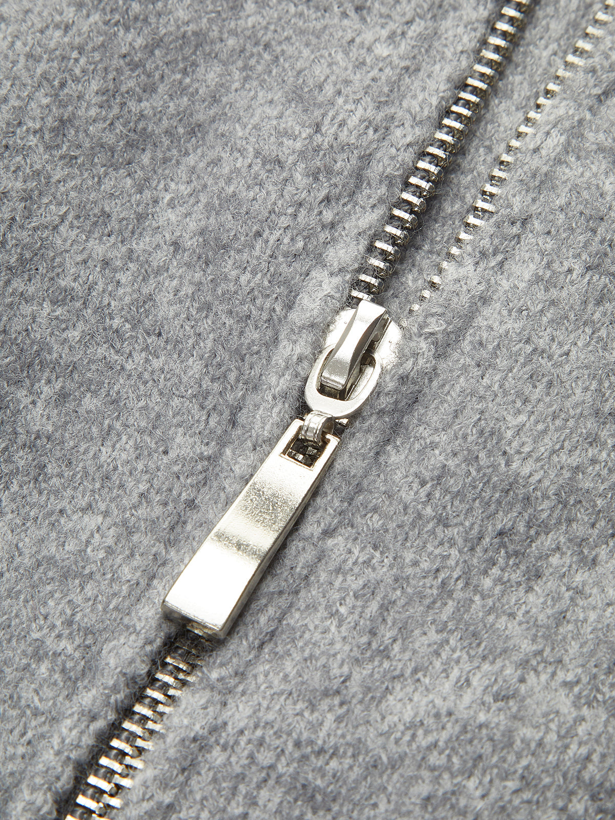 WW | Damen Übergröße Strickjacke mit offenem Kragen und langen Ärmeln