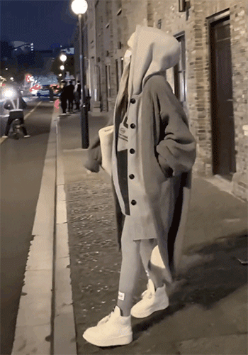 WW | Hooded Long Sherpa Jacket Winter Jacket for Women