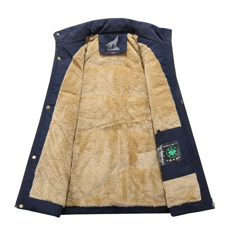 WW | Herren Kapuzen Winterjacke