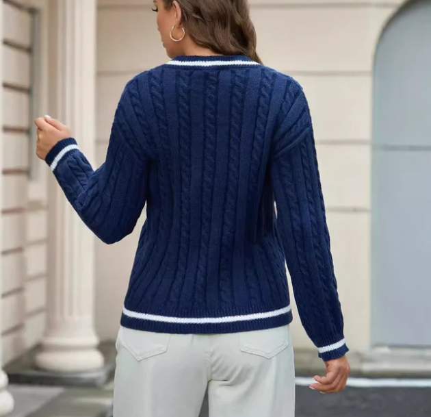 WW | Damen Zopfpullover