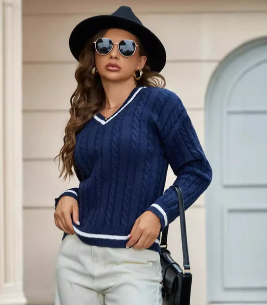 WW | Damen Zopfpullover