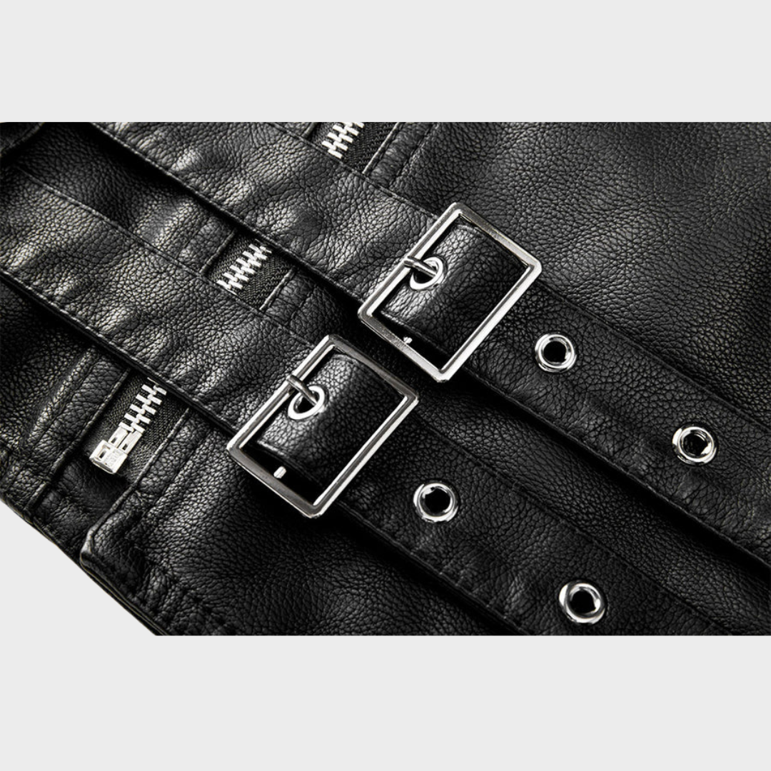 WW | Stylish men's leather jacket for everyday wear