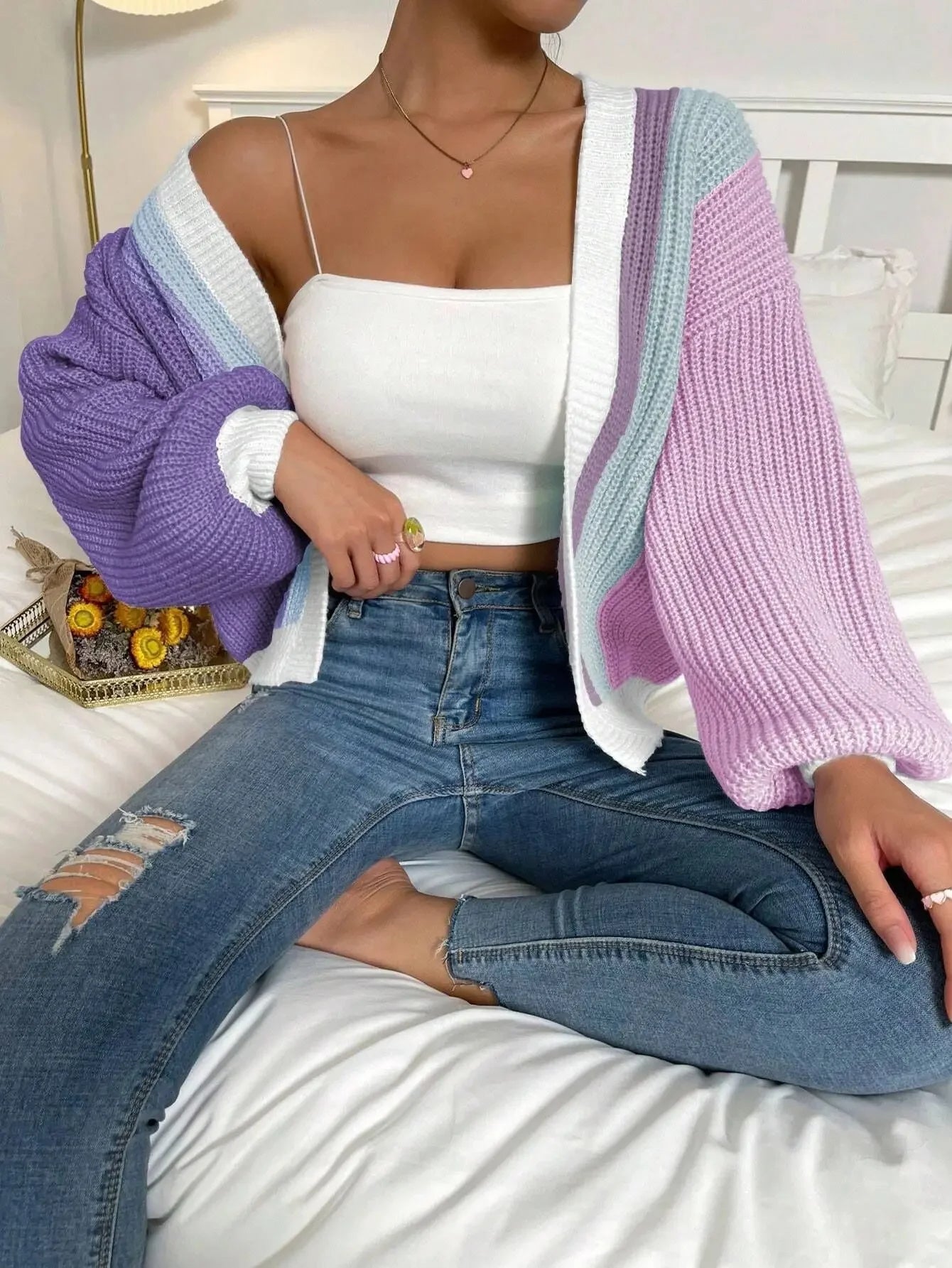 WW | Block Strickjacke