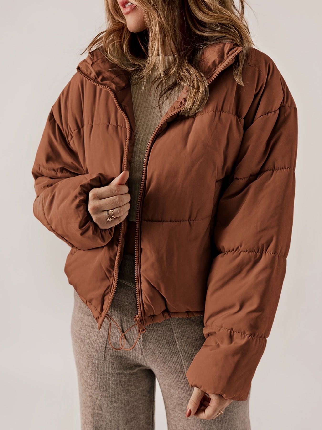 WW | Damen-Steppjacke mit Reißverschluss - Lässige Alltagsjacke für Sie