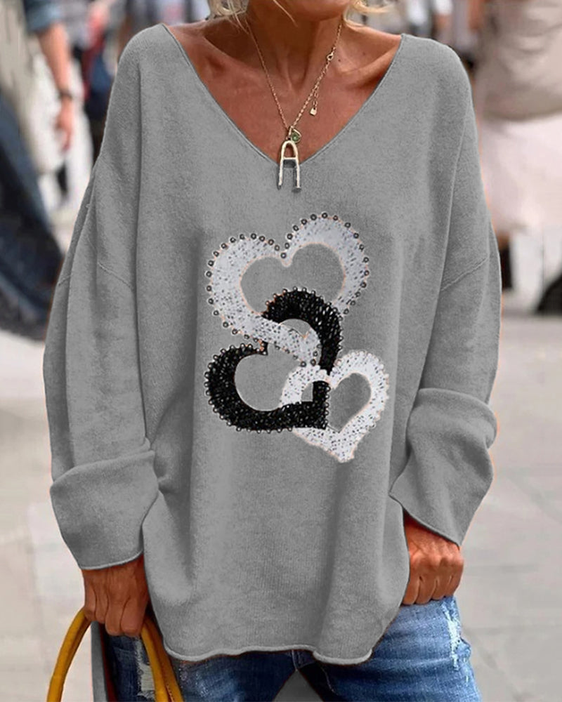 WW | Trendiger bequemer Pullover für Frauen