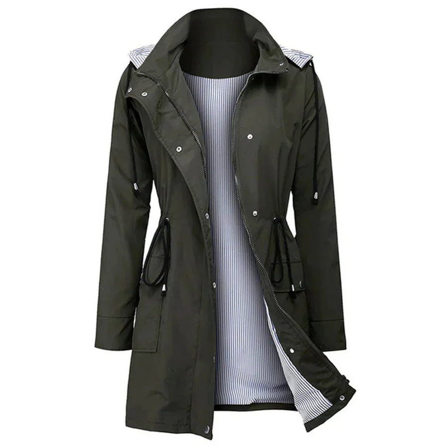 WW | Jacket Hooded Jacket Waterproof Windbreaker Women's Jacket