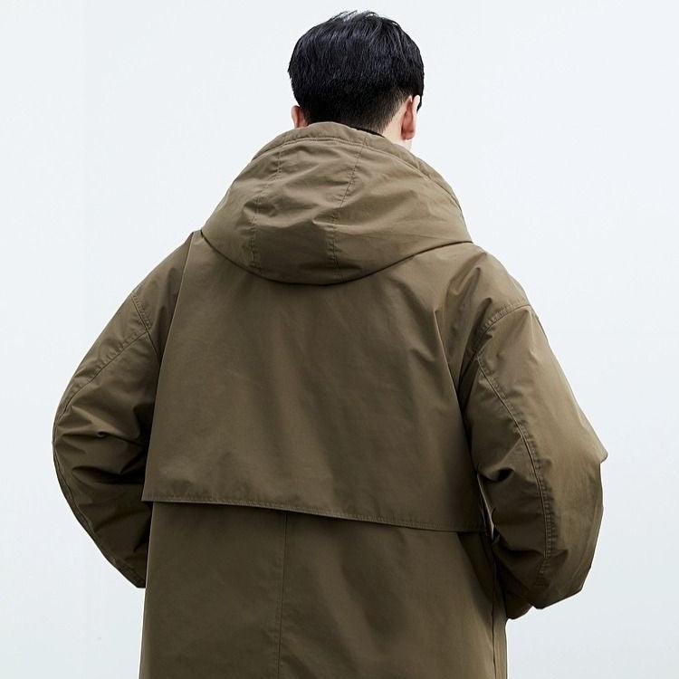WW | Jack with Hood Windproof Plus Size Jacket