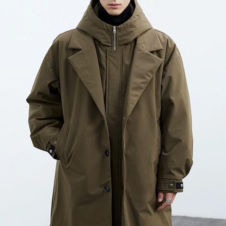 WW | Jack with Hood Windproof Plus Size Jacket