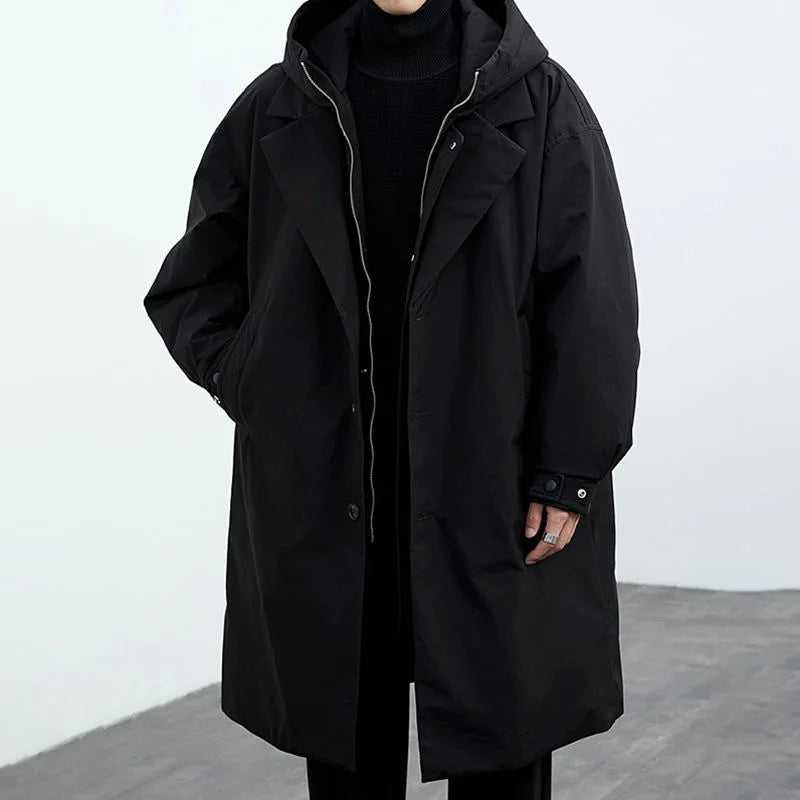 WW | Jack with Hood Windproof Plus Size Jacket