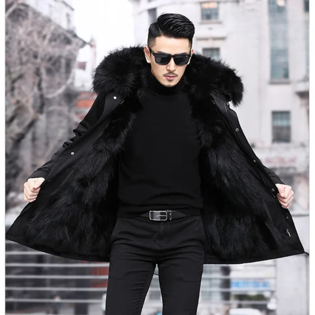 WW | Men's Warm Hooded Parka for Winter