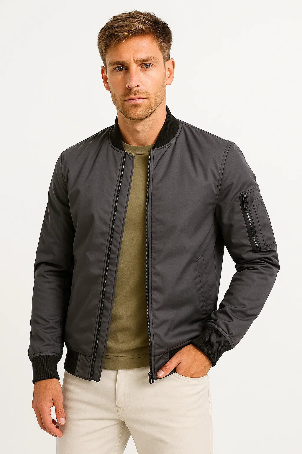 WW | Water-Repellent Bomber Jacket