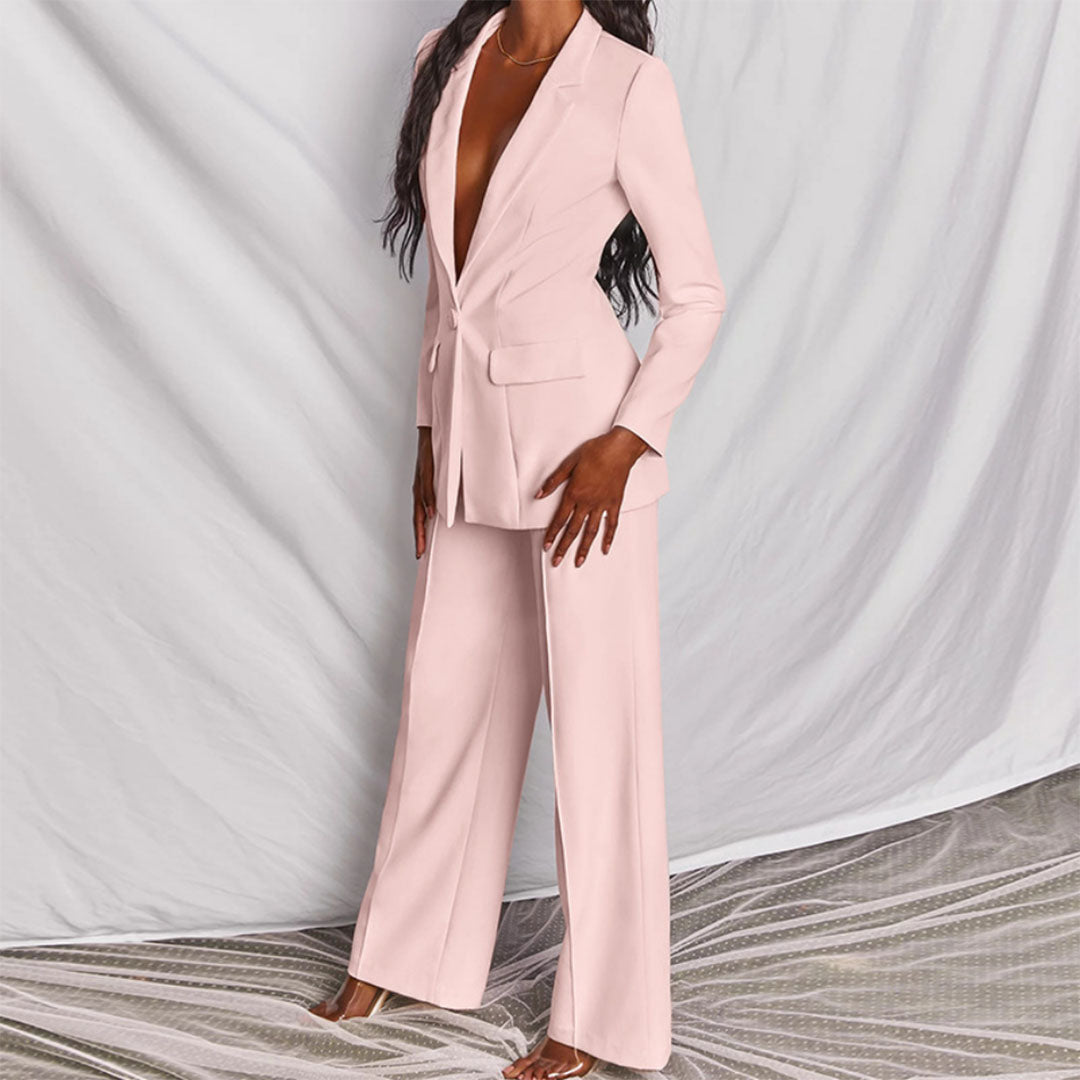 Everly™ Elegant Blazer and Pants Set