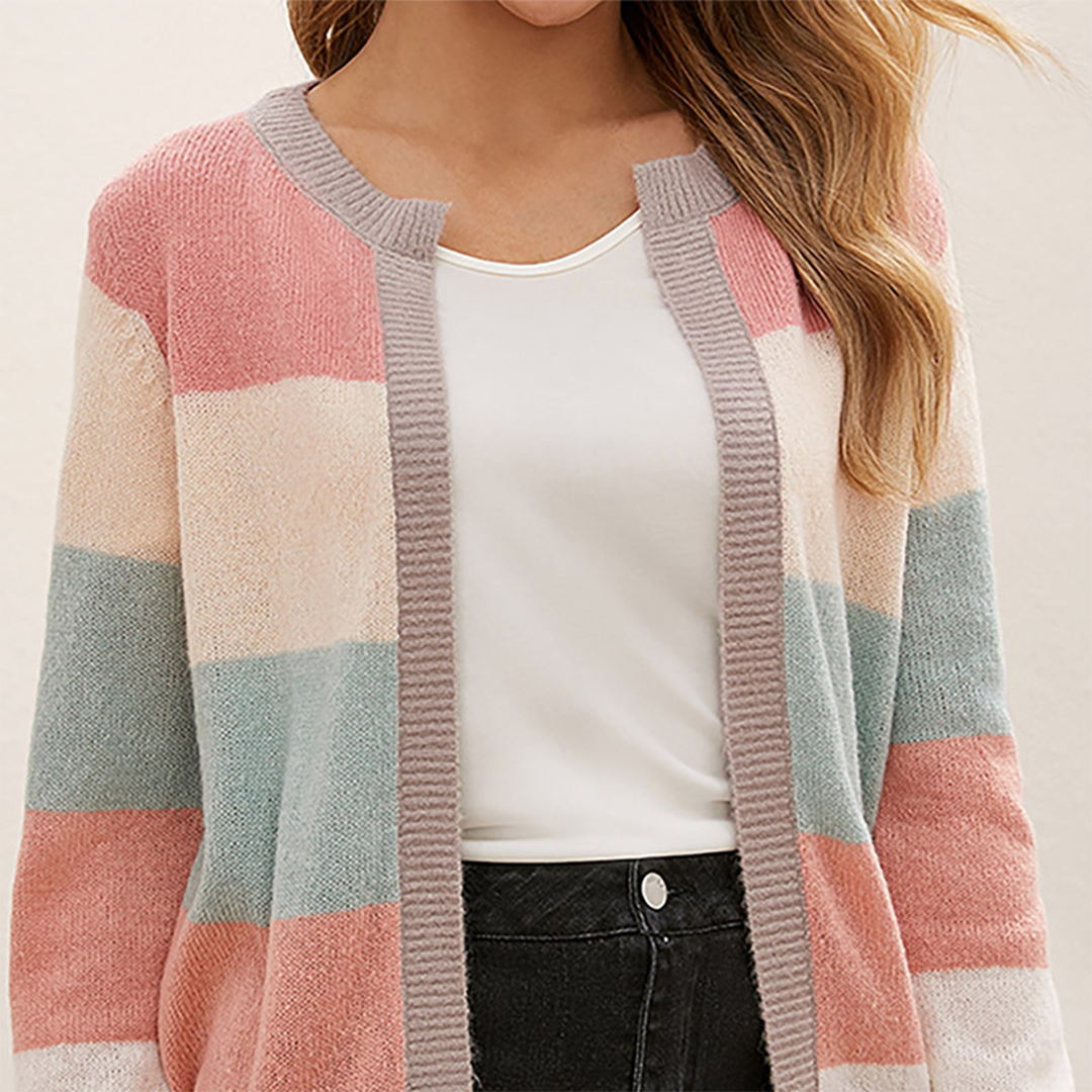 WW | Klassische Bequeme Strickjacke Für Damen