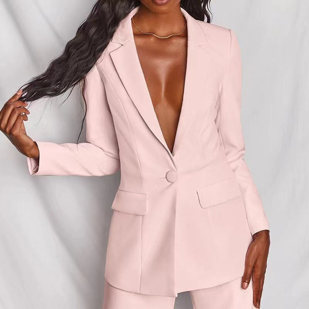 Everly™ Elegant Blazer and Pants Set