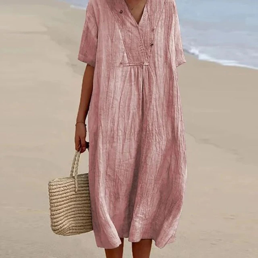 Kendra™ | Loose-fitting casual midi dress