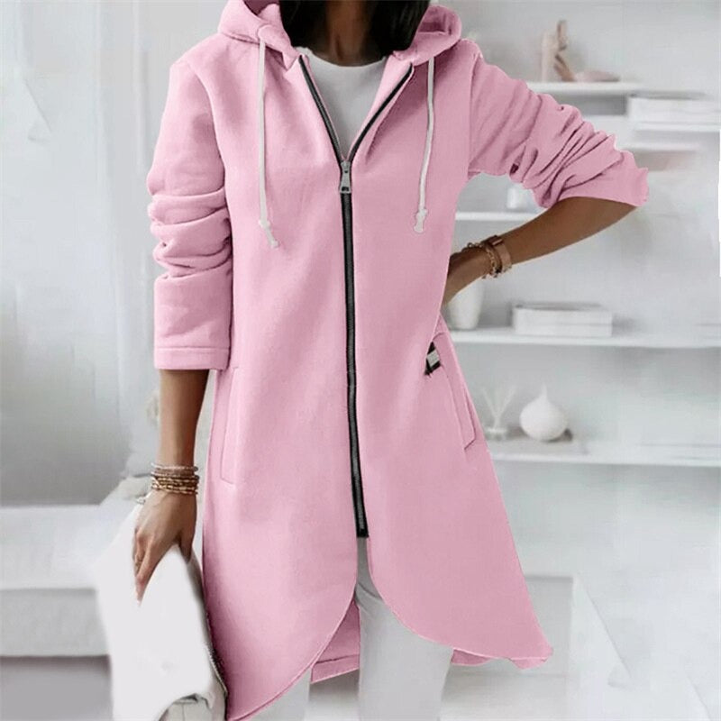 WW | Jacke mit Kapuze und Reißverschluss