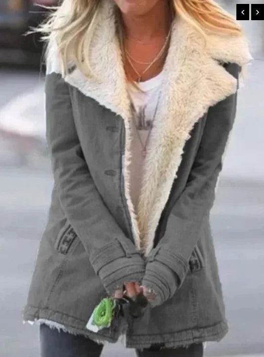 WW | Reversjacke - Damen Parka Winterjacke für Herbst und Winter
