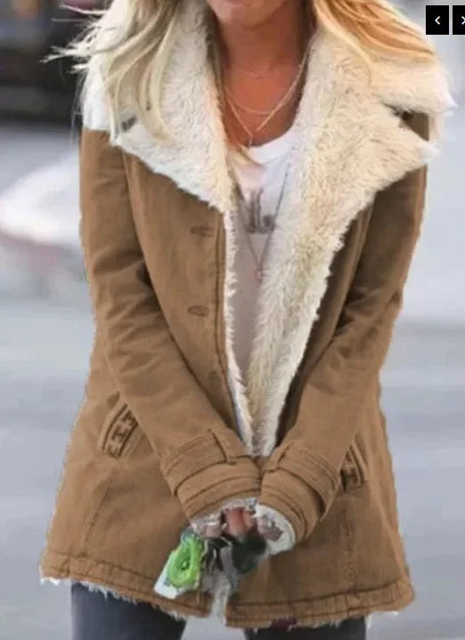 WW | Reversjacke - Damen Parka Winterjacke für Herbst und Winter
