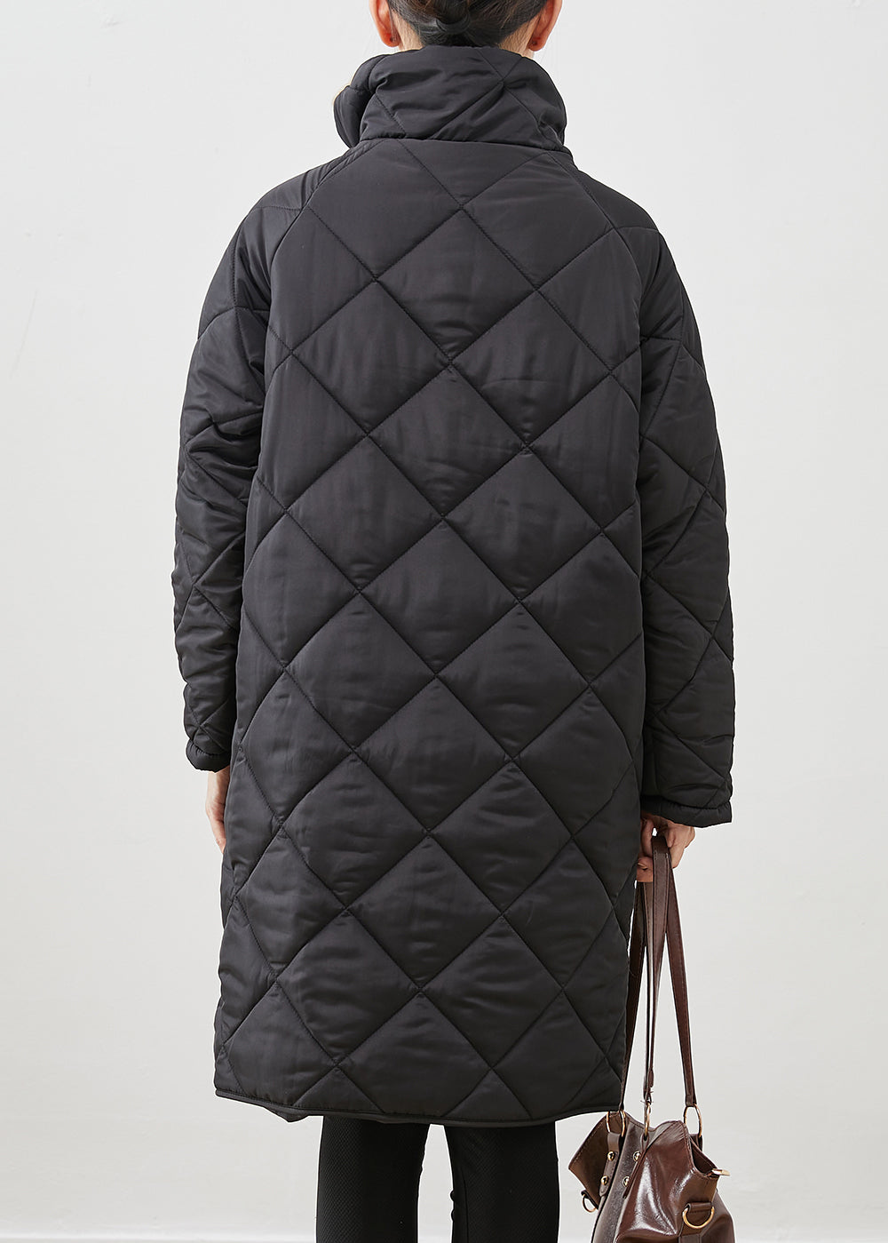 WW | Größe Schwarzer Pelzkragen Taschen Dicke Gänsedaunenjacken Winter