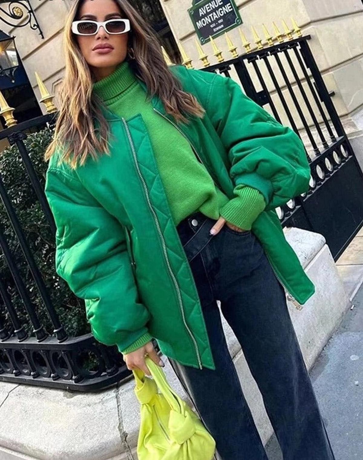WW | Plus Size Zipper Jacket For Spring