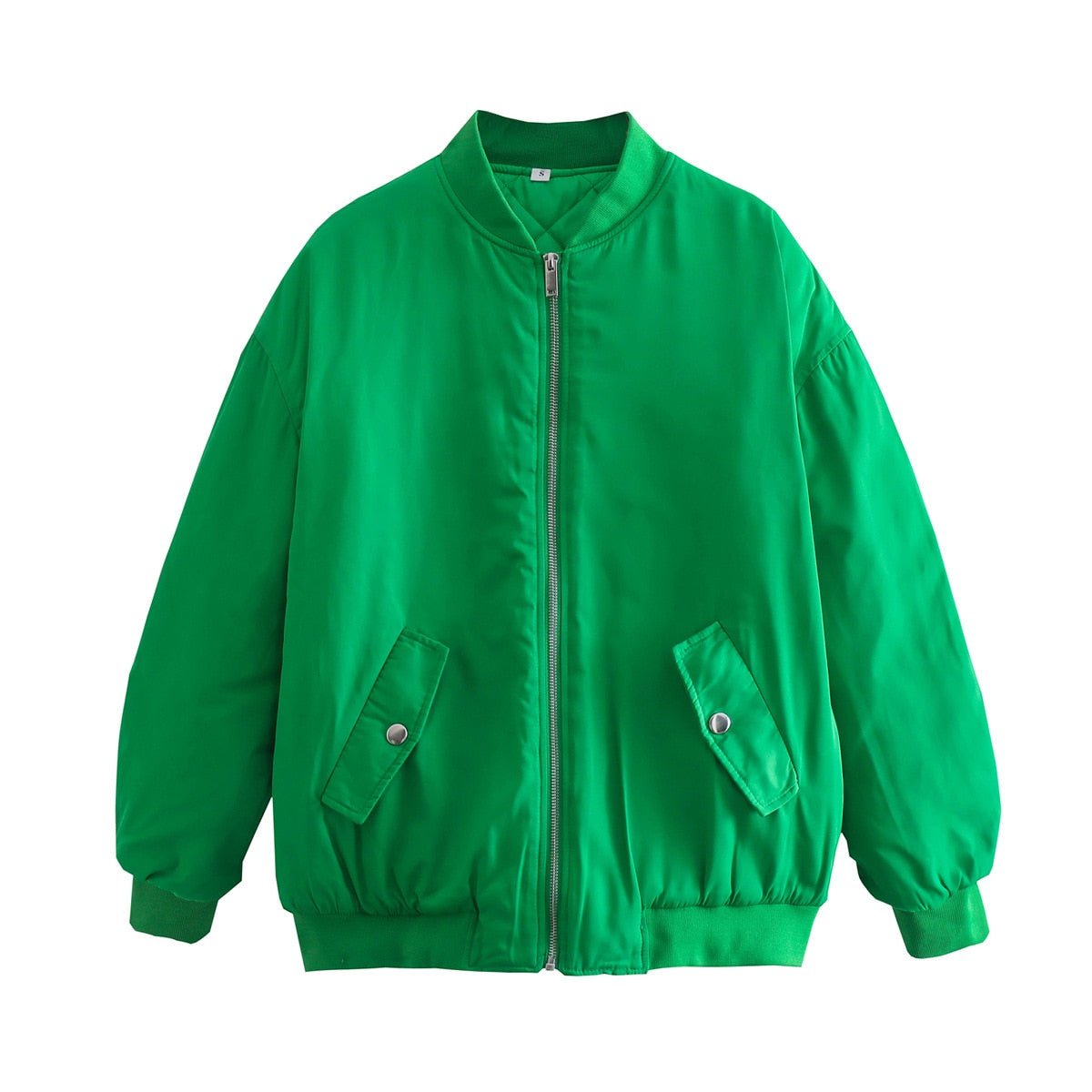 WW | Plus Size Zipper Jacket For Spring
