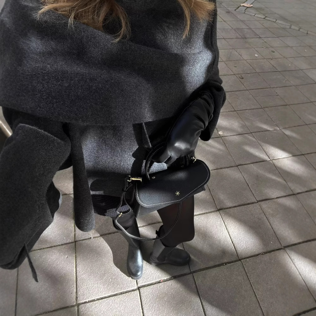 WW | Wolle Herbst Poncho Cape Damenüberjacke