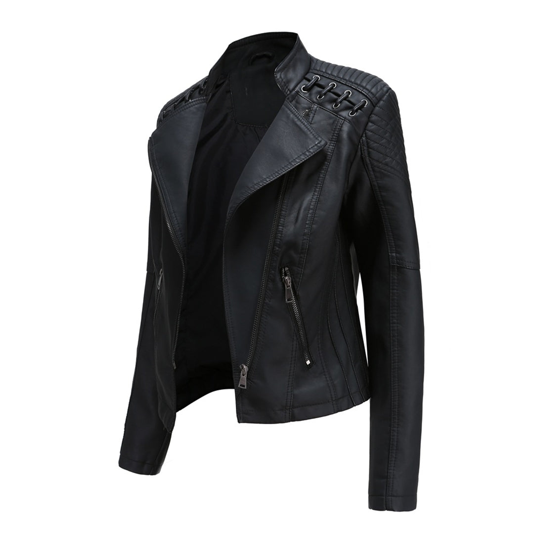 WW | Trendy Leather Jacket for Women