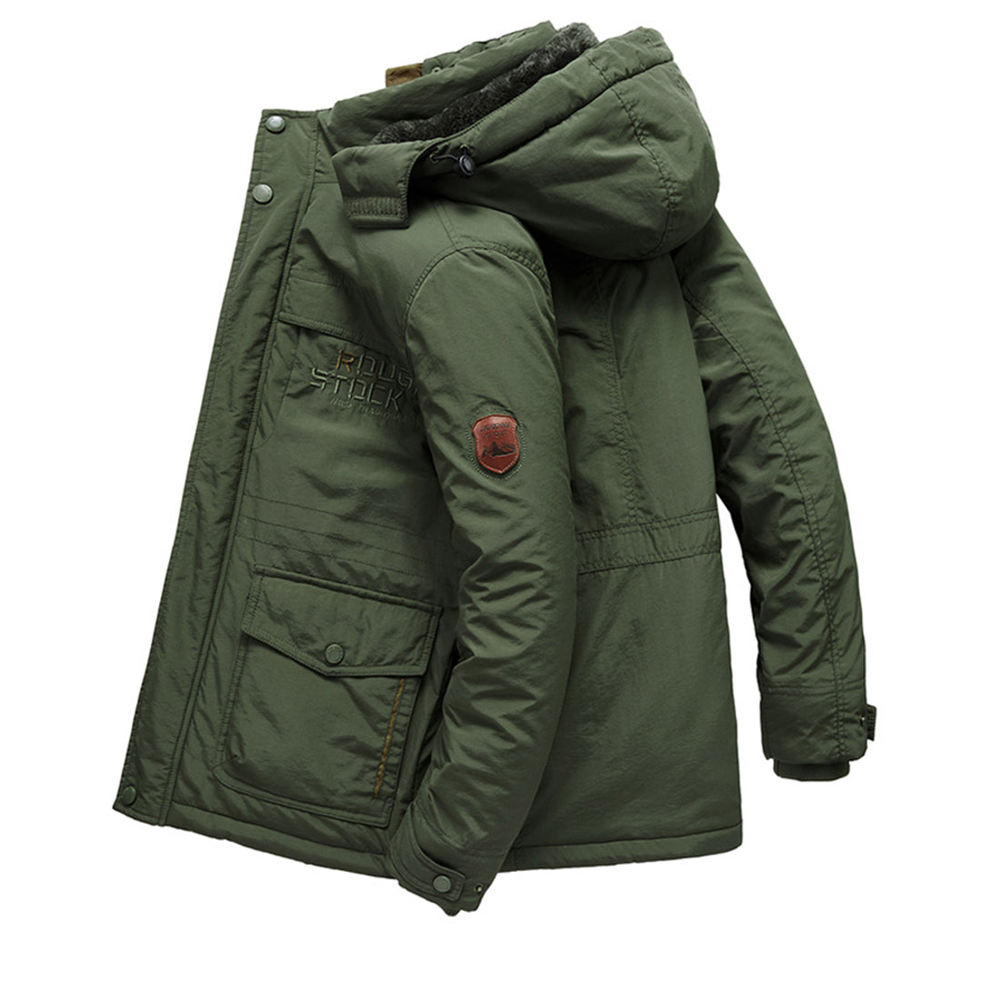 WW | Warm Winter Jacket For Men With Hood