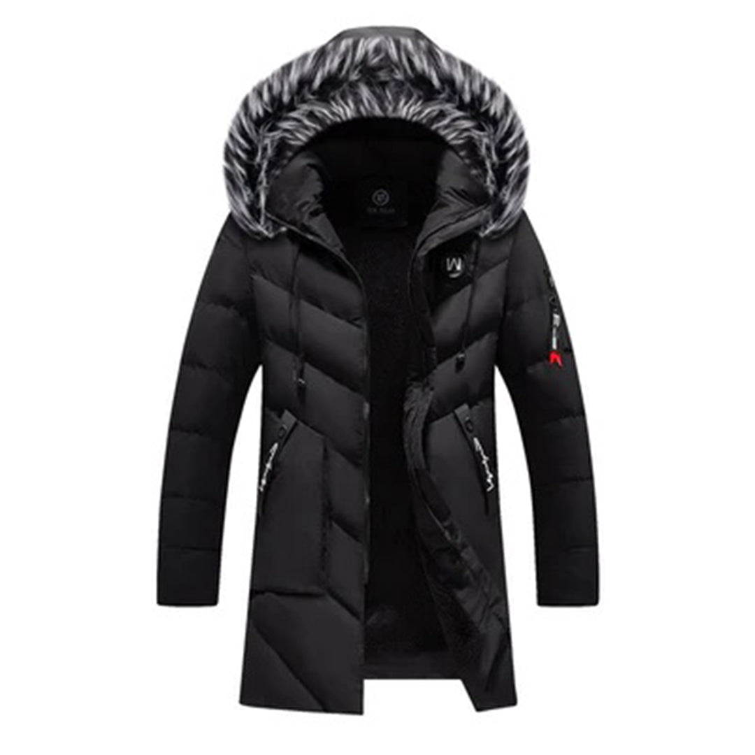 WW | Klassische Warme Winterjacke Für Herren Mit Futter