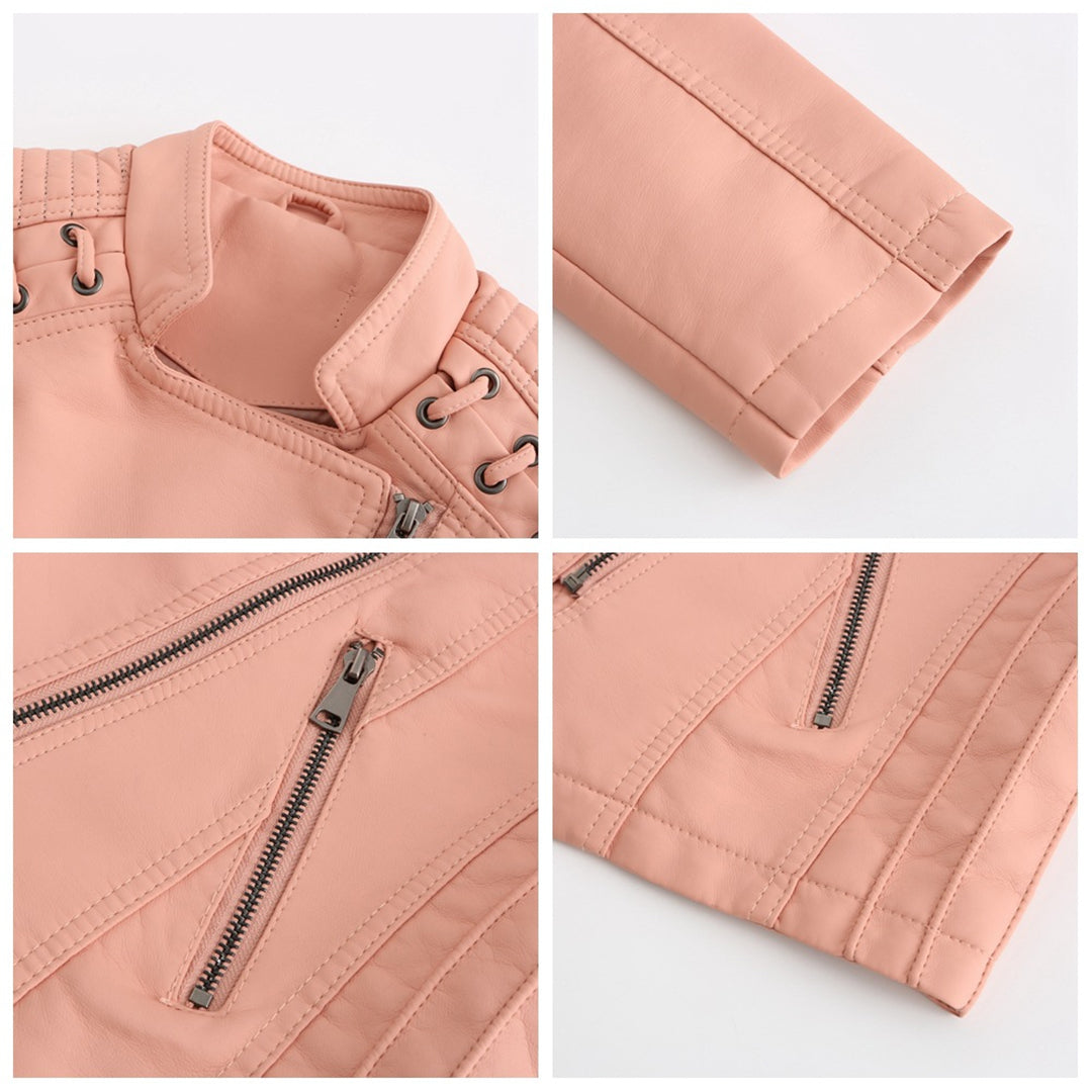 WW - modische Lederjacke in Premium-Qualität