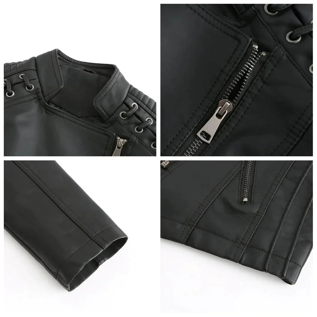 WW | Leather Jacket Stylish & Modern