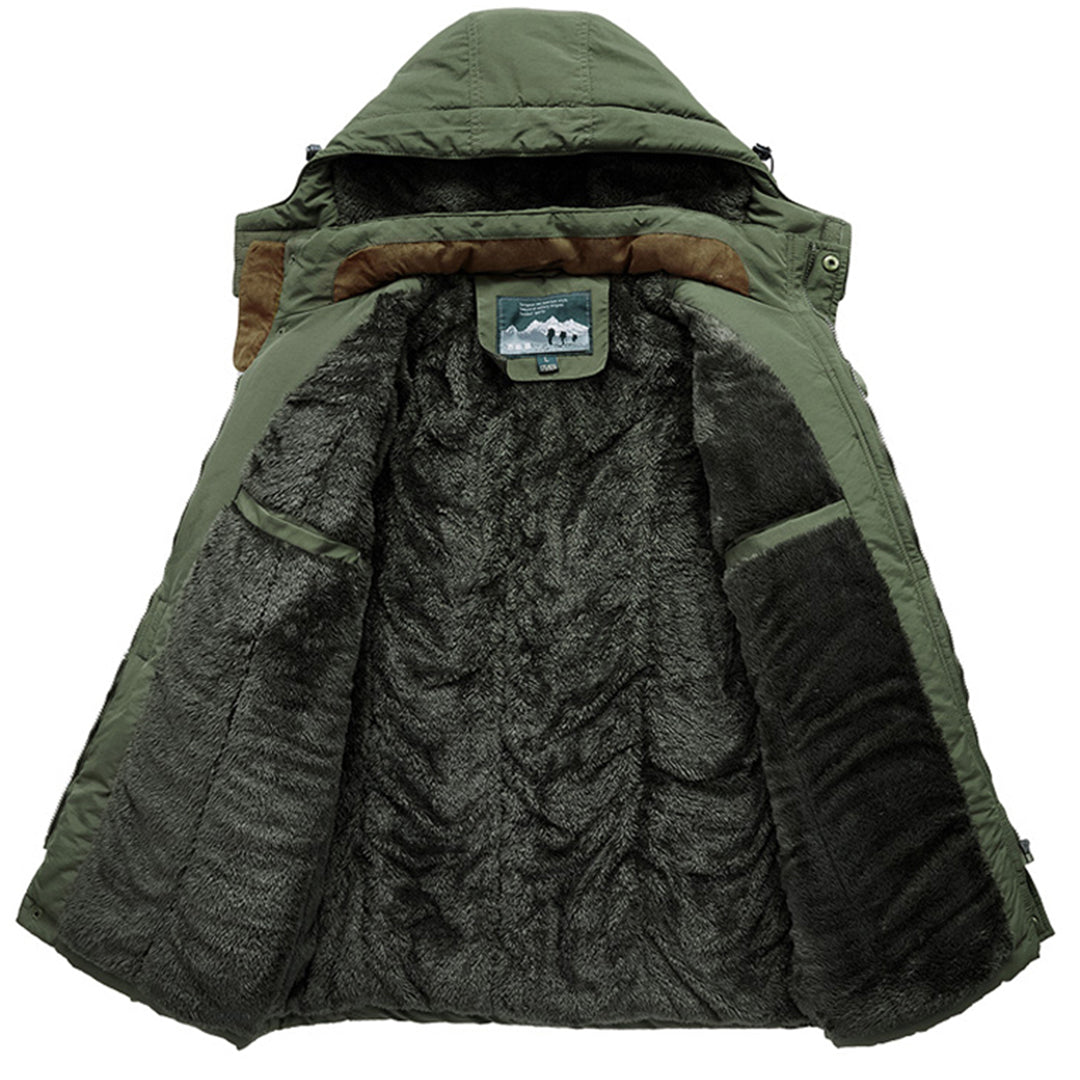 WW | Warm Winter Jacket For Men With Hood