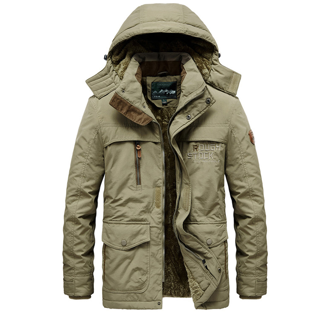 WW | Warm Winter Jacket For Men With Hood