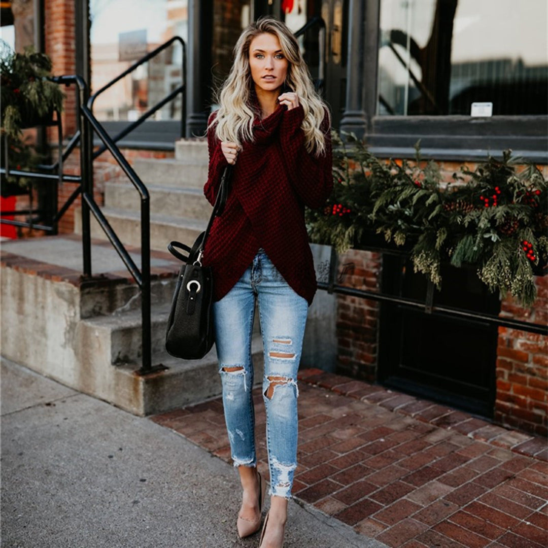 Laurene™ - Elegantly striped sweater