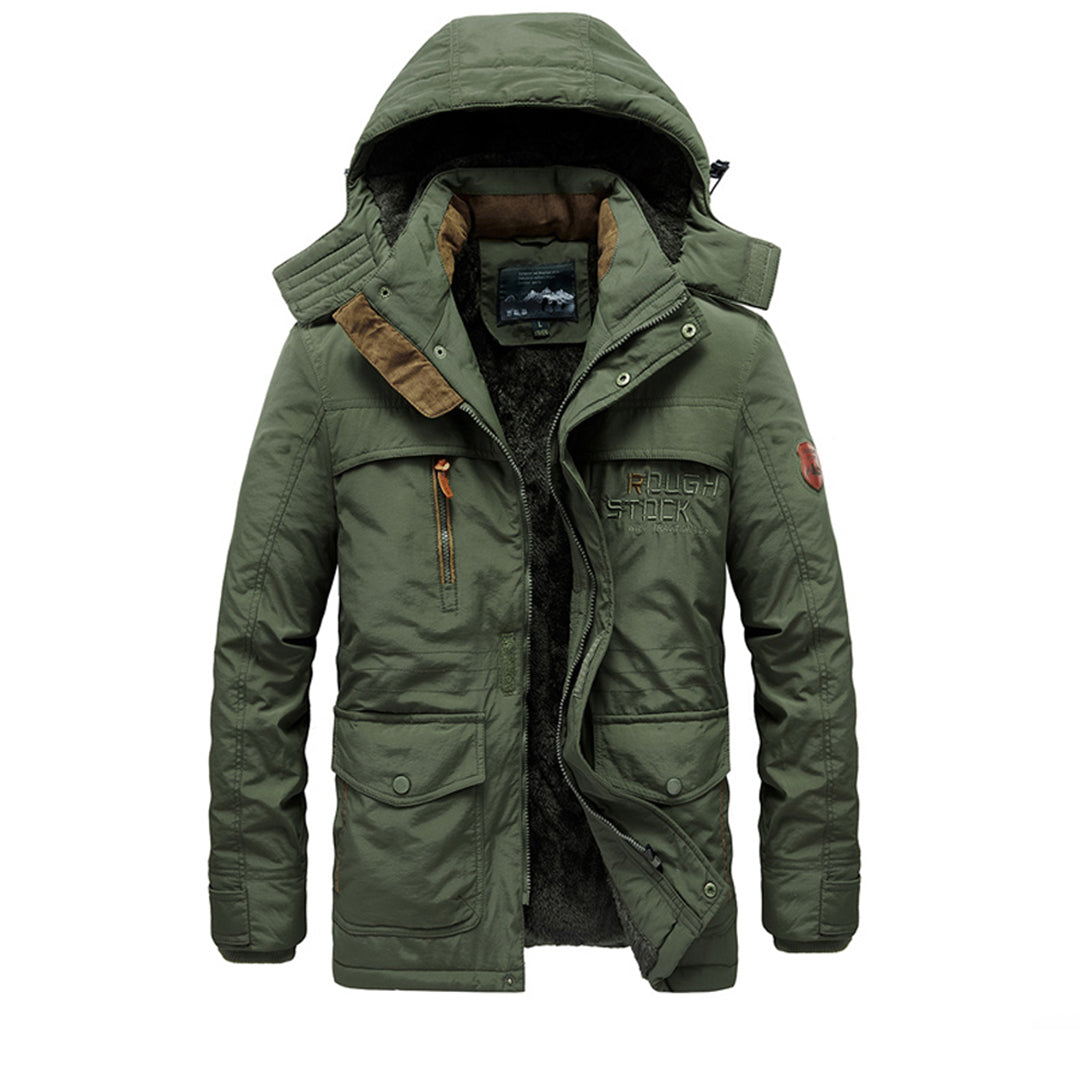 WW | Warm Winter Jacket For Men With Hood