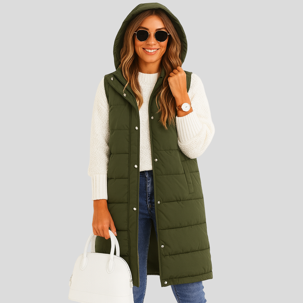 WW | Weste Warmer Wattierter Bodywarmer für Damen