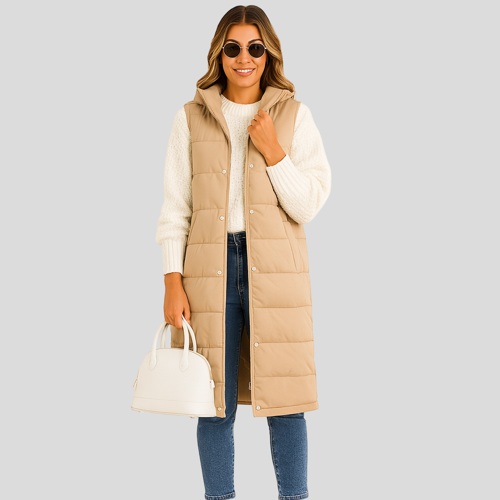 WW | Weste Warmer Wattierter Bodywarmer für Damen