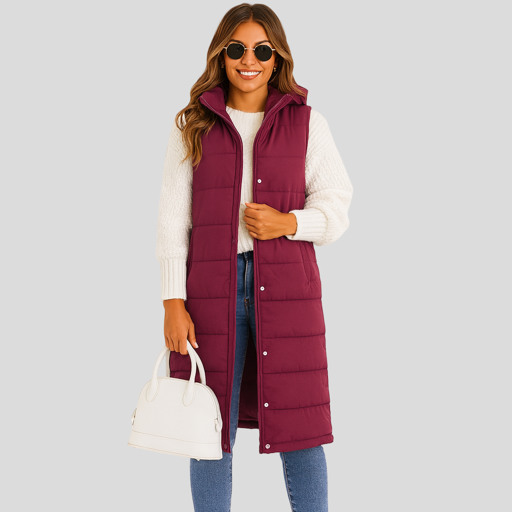 WW | Weste Warmer Wattierter Bodywarmer für Damen
