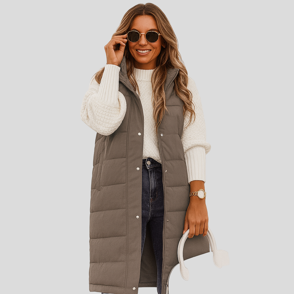 WW | Weste Warmer Wattierter Bodywarmer für Damen
