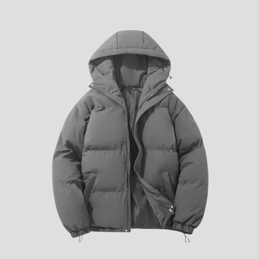 WW | Pufferjacke mit isolierter Kapuze und windabweisendem Design