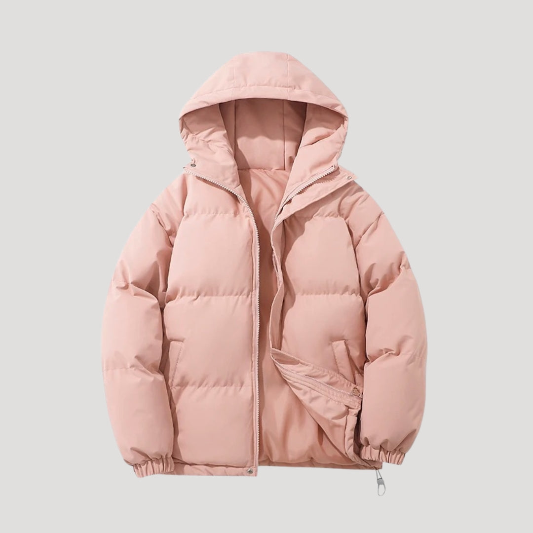 WW | Pufferjacke mit isolierter Kapuze und windabweisendem Design